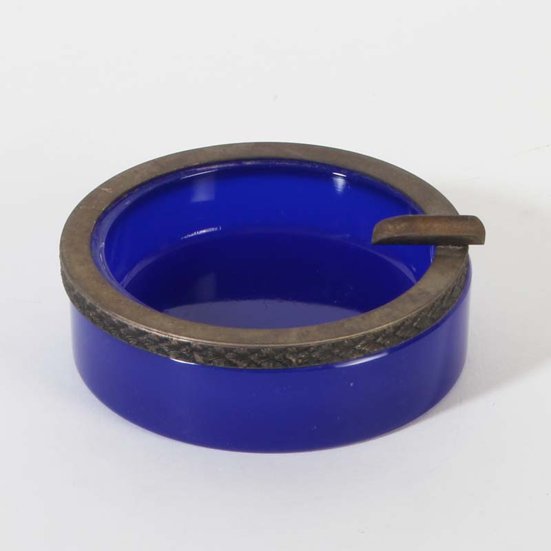 French opaline ashtrays and bowls